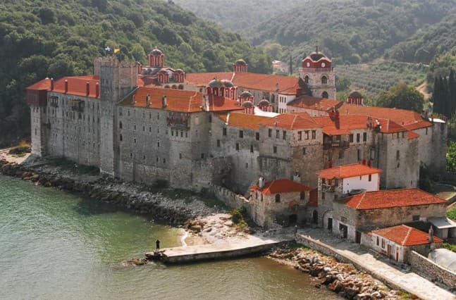 Монастырь Эсфигмен Афон